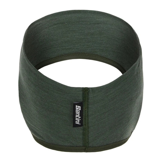 SANTINI Explorer Wool Headband - Military Green