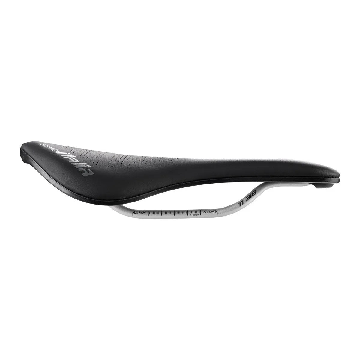 SELLE ITALIA Novus Boost Evo TI 316 Superflow Saddle - Black