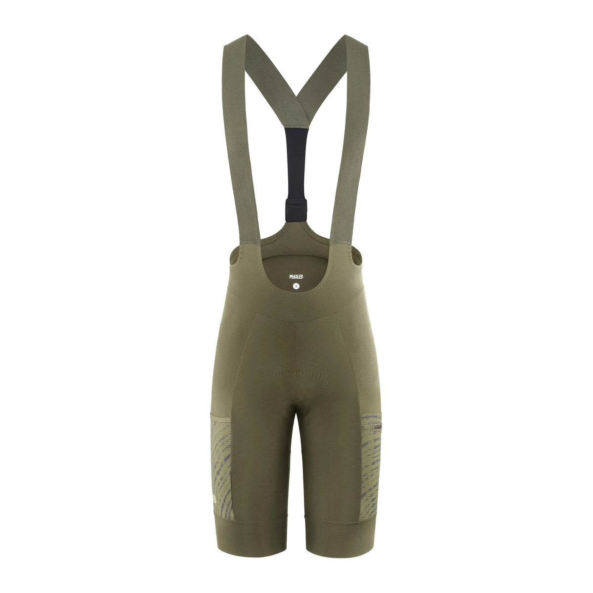 PEDALED Odyssey Women Bib Shorts - Military Green