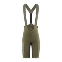 PEDALED Odyssey Salopette da ciclismo donna - Military Green