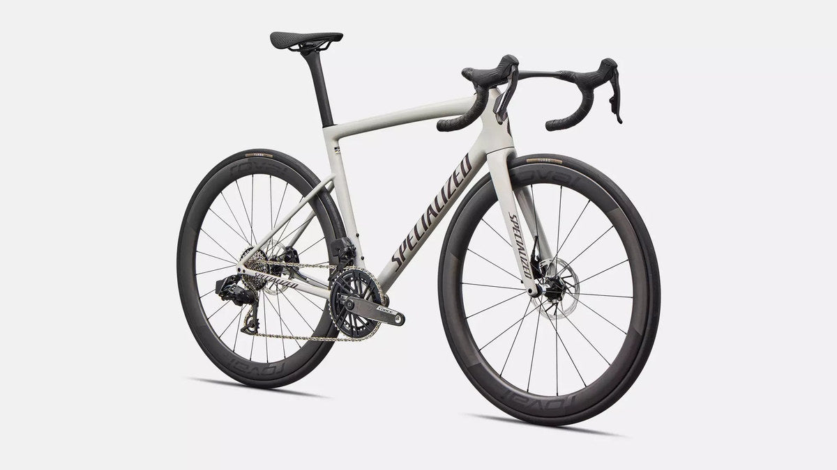 SPECIALIZED Tarmac SL8 Pro Complete Road Bike SRAM Force AXS 2026 - Gloss Dolomite Metallic / Nebula Metallic