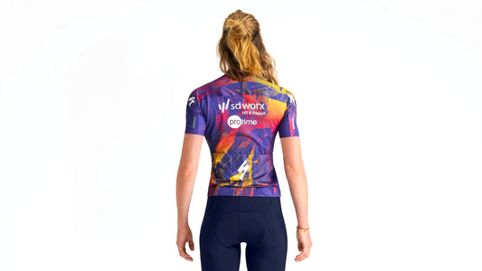 SPECIALIZED Foundation Graphic Women Cycling Jersey - Team Replica Sd Worx