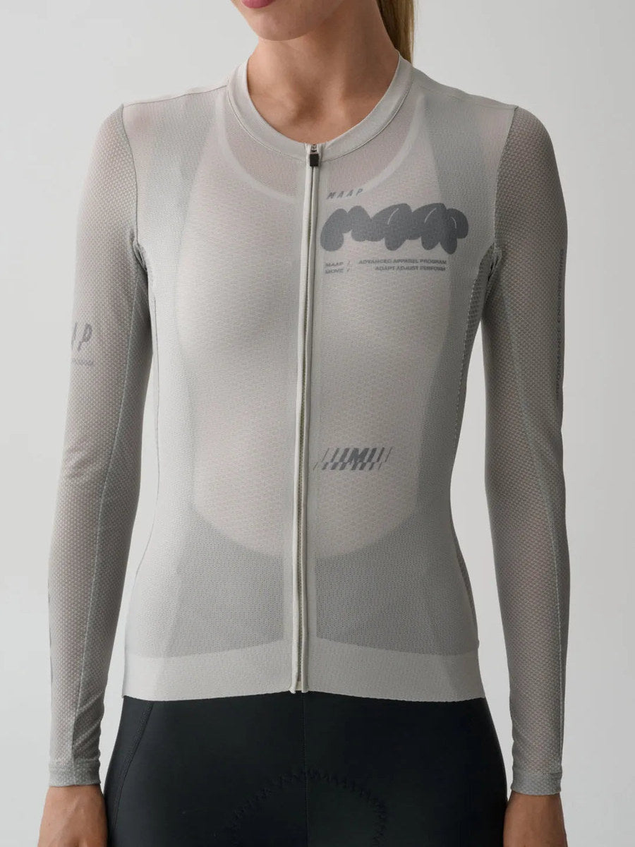 MAAP Aerate Pro Air Long Sleeve Women Jersey - Fog