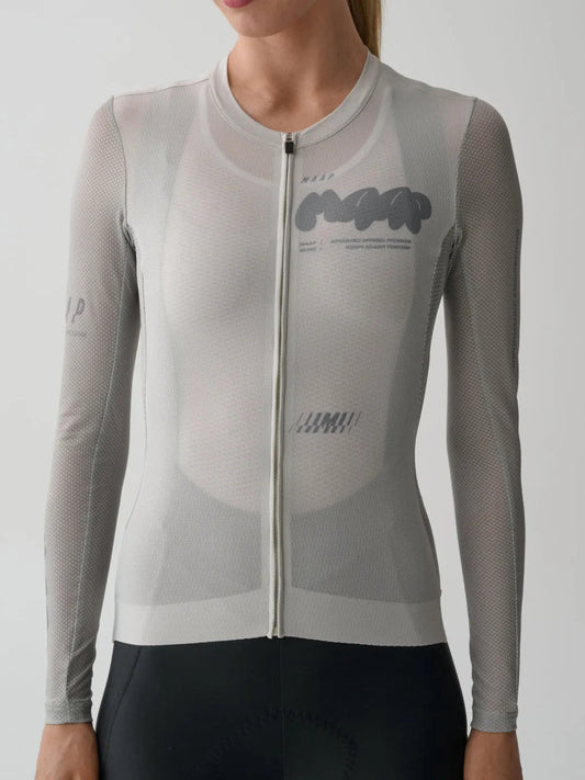 MAAP Aerate Pro Air Long Sleeve Women Jersey - Fog