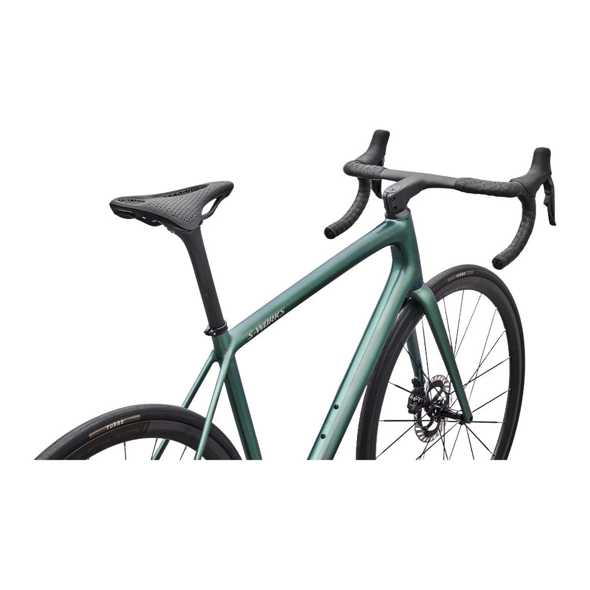 SPECIALIZED Aethos 2 Complete Road Bike Shimano Dura Ace E1 2026 - Gloss Premium Fjord Metallic / Dolomite Metallic