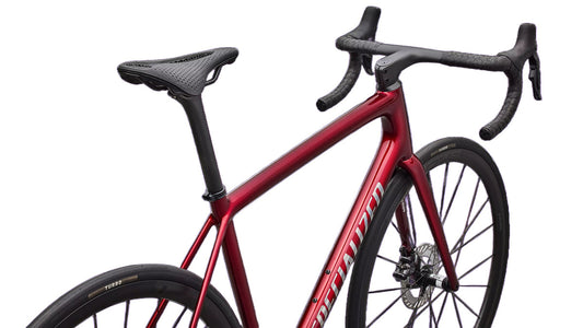 SPECIALIZED Aethos 2 PRO Complete Road Bike Shimano Ultegra DI2 2026 - GLOSS RED SKY / CHROME