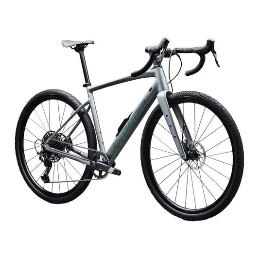 SPECIALIZED Diverge 4 Comp Alloy Complete Gravel Bike SRAM Apex - Satin Shadow Silver / Fjord Metallic