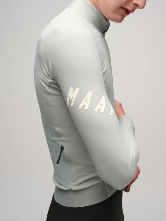 MAAP Y09 Aeon Winter Thermal Long Sleeve Jersey - GREYSTONE