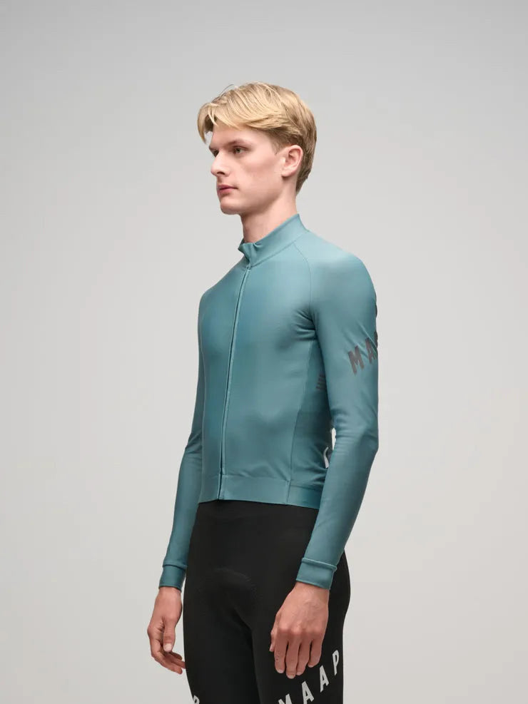 MAAP Y09 Aeon Winter Thermal Long Sleeve Jersey -  Atlantic