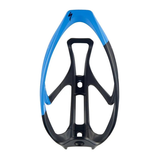 SPECIALIZED RIB CAGE II Bottle Cage  - Matte Black/Sky Blue