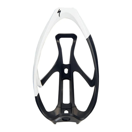 SPECIALIZED RIB CAGE II MATTE Bottle Cage  - Matte Black/White