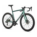 SPECIALIZED TARMAC SL8 Sworks Shimano Dura Ace DI2 Road Bike - GLOSS PREMIUM FJORD METALLIC / WHITE METALLIC SILVER
