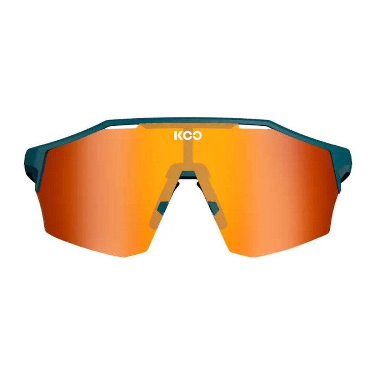 KOO Alibi Large Eyewear - Dark Blue Matt / Red Photochromic