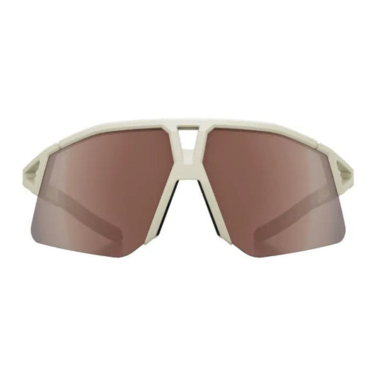 KOO Hype Eyewear - Almond White Matt / Brown