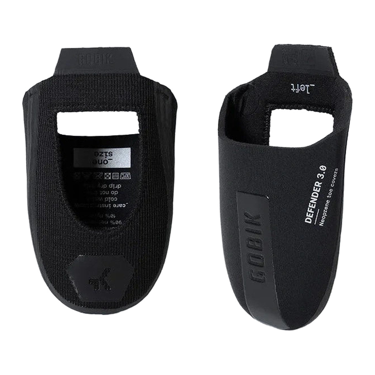 GOBIK Defender 3.0 Neoprene Toe Covers - Pitch Black