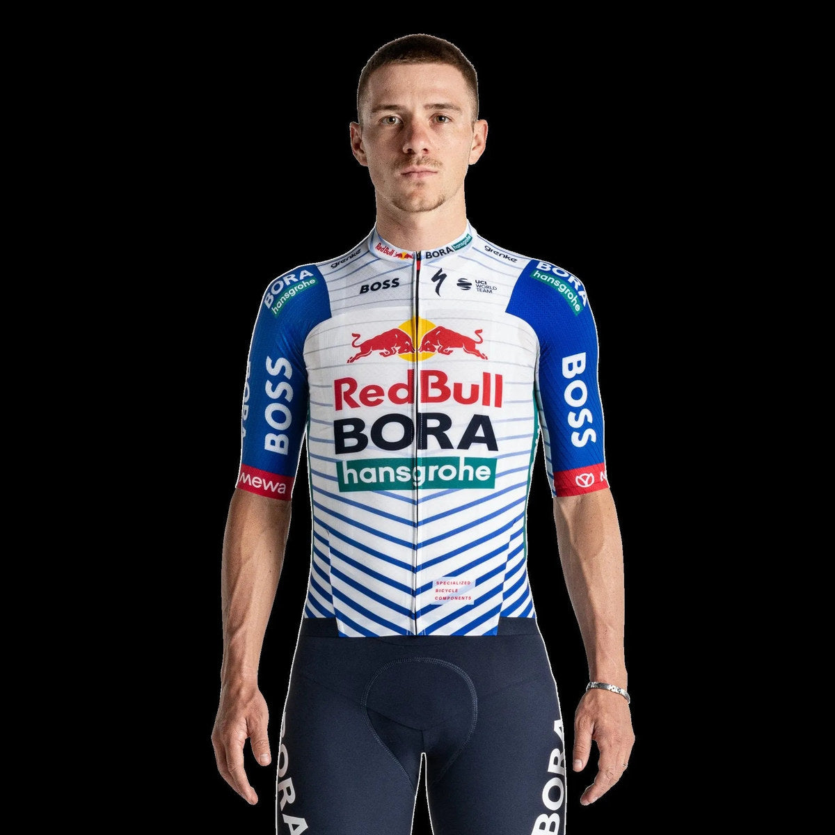 Specialized RBH RACE JERSEY SS LTD 2026 - WHITE/RED BULL BLUE -