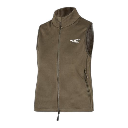 PAS NORMAL STUDIOS Women Escapism Performance Fleece Vest - Dark Stone