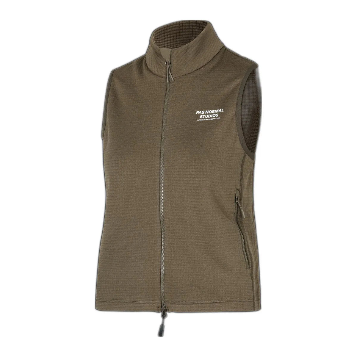 PAS NORMAL STUDIOS Women Escapism Performance Fleece Vest - Dark Stone