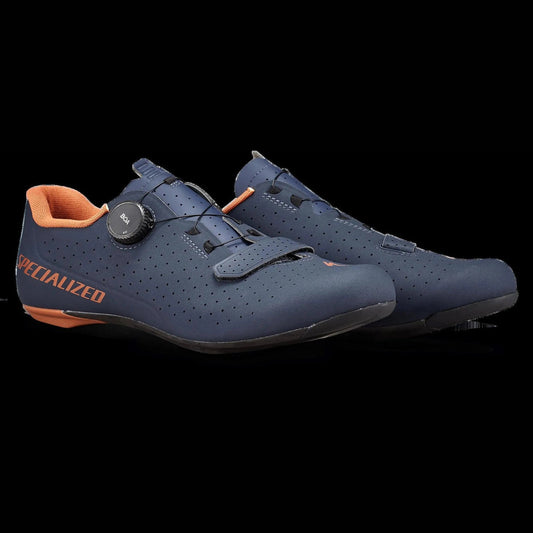 SPECIALIZED Torch 2.0 Road Cycling Shoes - Deep Marine/Terra Cotta