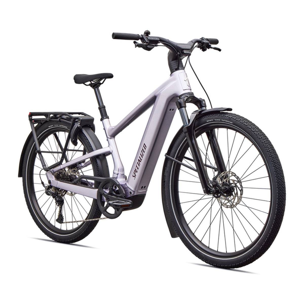 SPECIALIZED Turbo Vado 3 5.0 Ebike - GLOSS AMETHYST FROST METALLIC / BORDEAUX METALLIC