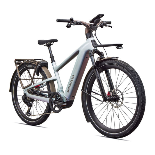 SPECIALIZED Turbo Vado 3 6.0 Ebike - GLOSS AGAVE GREY / BLACK PEARL