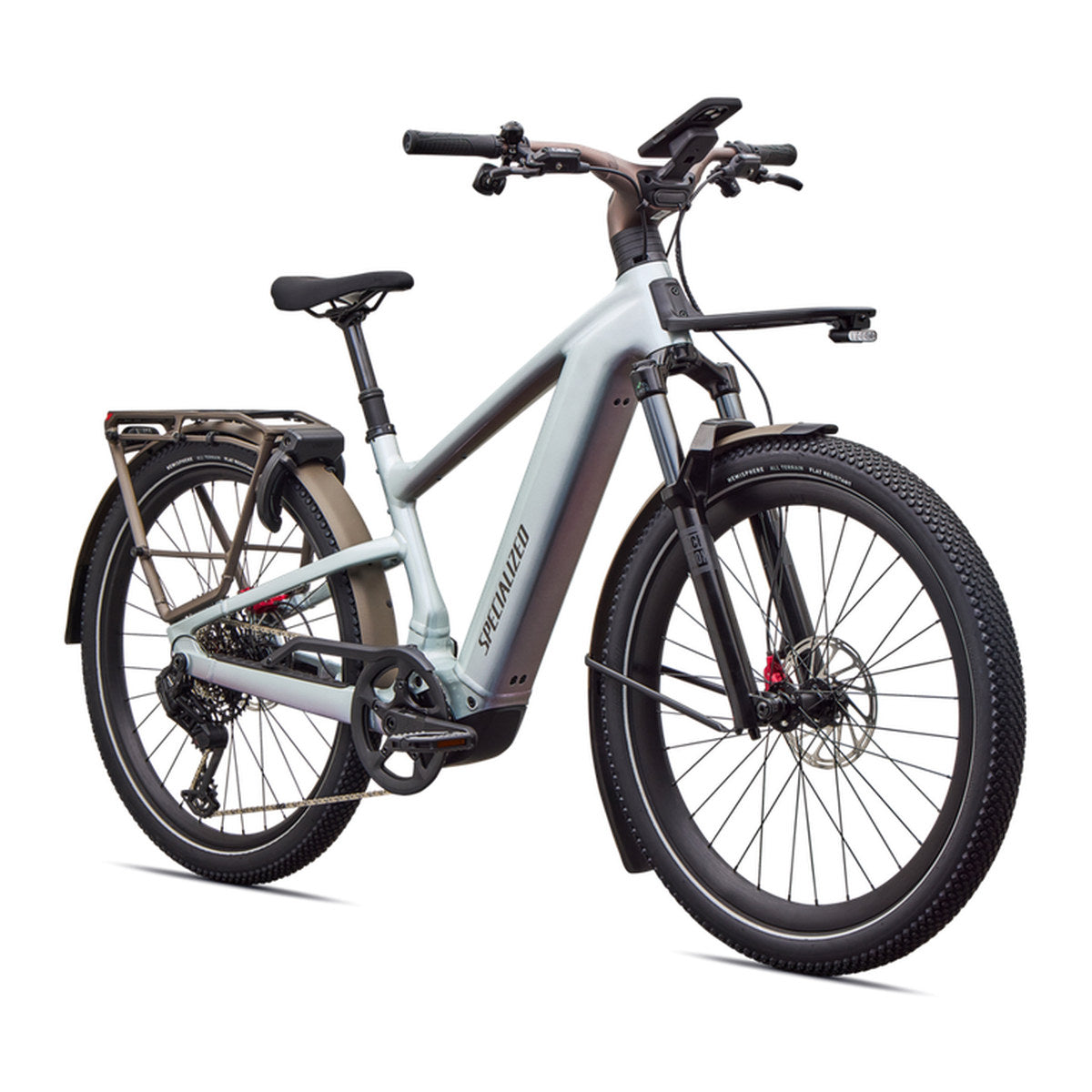 SPECIALIZED Turbo Vado 3 EVO 6.0 Ebike - GLOSS AGAVE GREY / BLACK PEARL