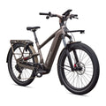SPECIALIZED Turbo Vado 3 EVO 6.0 Ebike - GLOSS WARM SMOKE METALLIC / SATIN BRUSHED CHROME