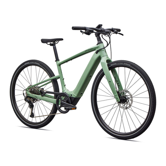 SPECIALIZED Turbo Vado SL 2 4.0 Ebike - GLOSS PISTACHIO / OAK GREEN METALLIC FROST REFLECTIVE