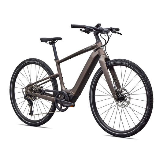 SPECIALIZED Turbo Vado SL 2 4.0 Ebike - SATIN GUN METAL / AGAVE GREY FROST REFLECTIVE