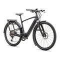 SPECIALIZED Turbo Vado SL 2 6.0 EQ Carbon Ebike - SATIN BLACK SPECKLE OVER CARBON / DOLOMITE METALLIC FROST REFLECTIVE