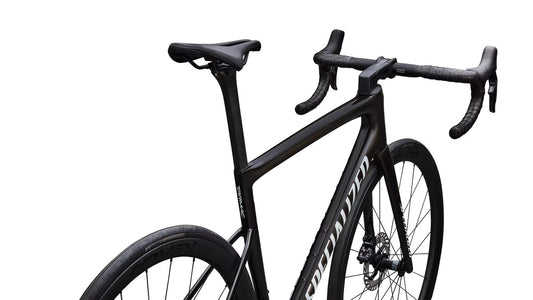 SPECIALIZED TARMAC SL8 Expert 2026 Shimano Ultegra DI2 Road Bike - Gloss Obsidian Metallic / Reflex Super Red Pearl Over White