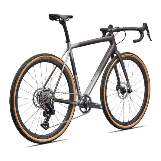 SPECIALIZED Crux Pro 2026 Gravel Bike Sram Force XPLR E1 - Nebula Metallic/shadow Silver/laurel Green/smoke