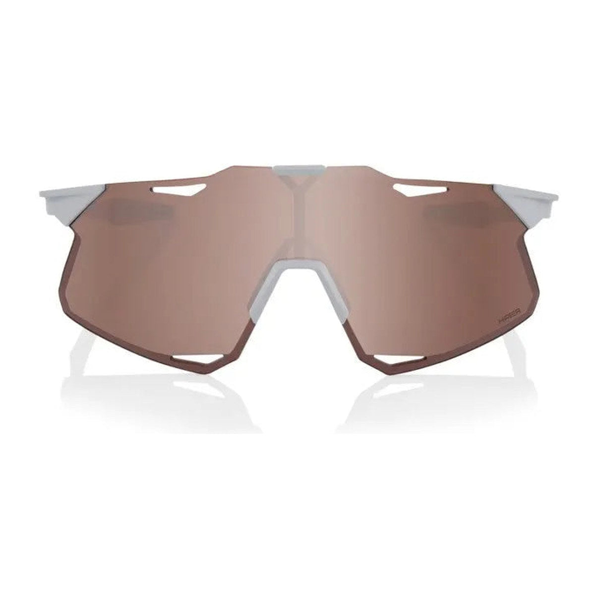 RIDE 100% Hypercraft Sunglasses - Matte Stone Grey / HiPER Silver Mirror Lens