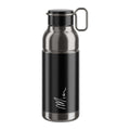 ELITE MIA INOX BOTTLE BIDON 650ML - BLACK/SILVER