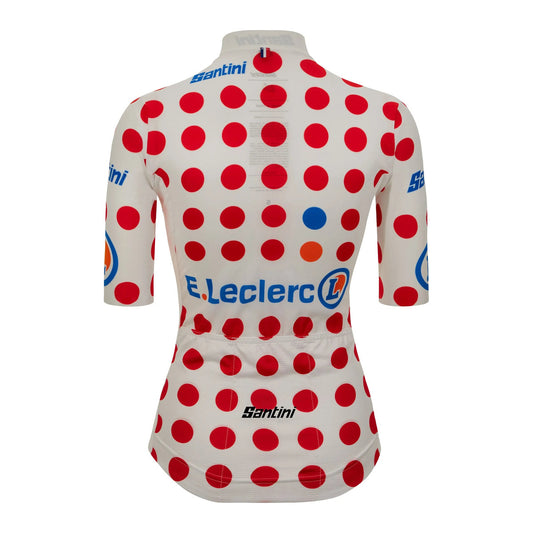 SANTINI Tour De France Femmes Avec ZWIFT Polka Dots Women Jersey - Polka Dots