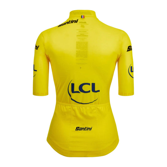 SANTINI Tour De France Femmes Avec ZWIFT Yellow Women Jersey - Yellow