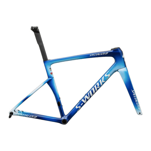 S-Works Tarmac SL9 Team Replica Frameset - Soudal Quick-Step - Blue Onyx/Cobalt/Morning Mist