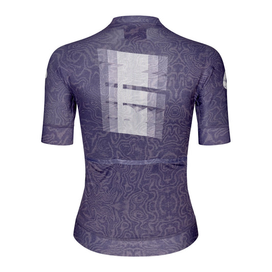 PAS NORMAL STUDIOS Mechanism Logo Women Jersey - AOP RTN Dark Purple