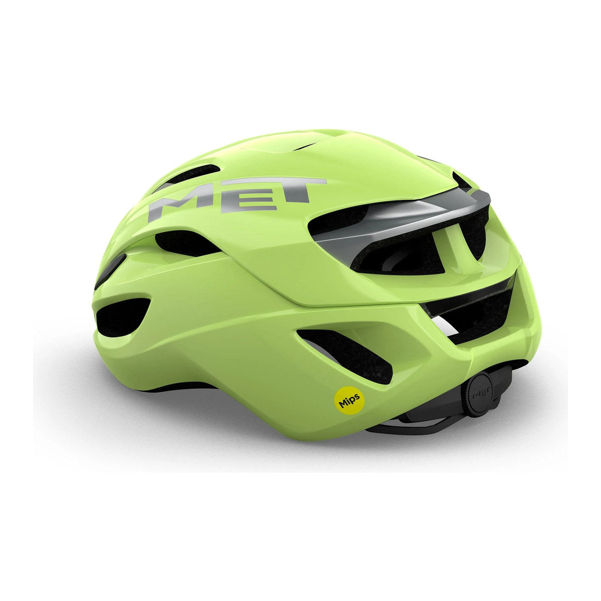 CASCO MET RIVALE MIPS VERDE LIMA - BRILLO