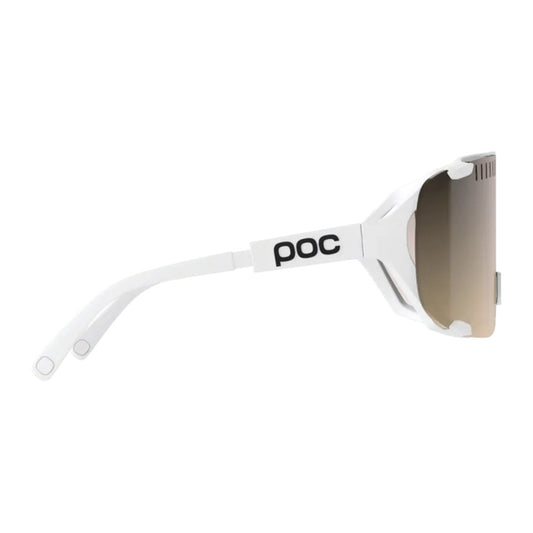 POC Devour Mid Hydrogen White/Clarity Trail /Partly Sunny Silver - 9535