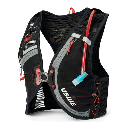 USWE RUSH 8 HYDRATION VEST - BLACK/GREY