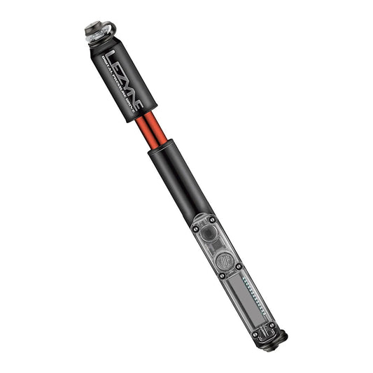 LEZYNE CNC DIGITAL PRESSURE DRIVE MINI PUMP - BLACK/GLOSSY