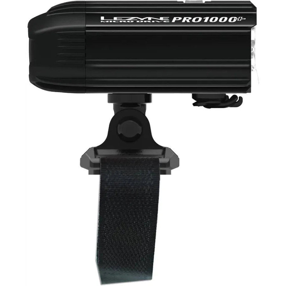LEZYNE MICRO DRIVE PRO 1000+ HELMET LIGHT - BLACK/WHITE