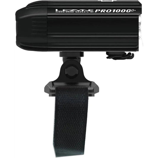 LEZYNE MICRO DRIVE PRO 1000+ HELMET LIGHT - BLACK/WHITE