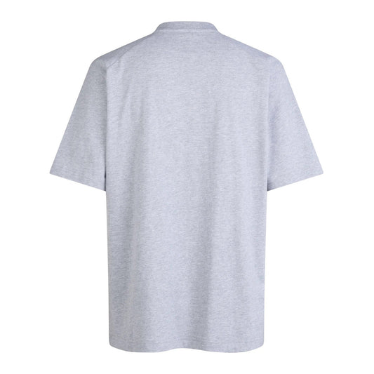 RAPHA COTTON LOGO T-SHIRT - GREY/WHITE