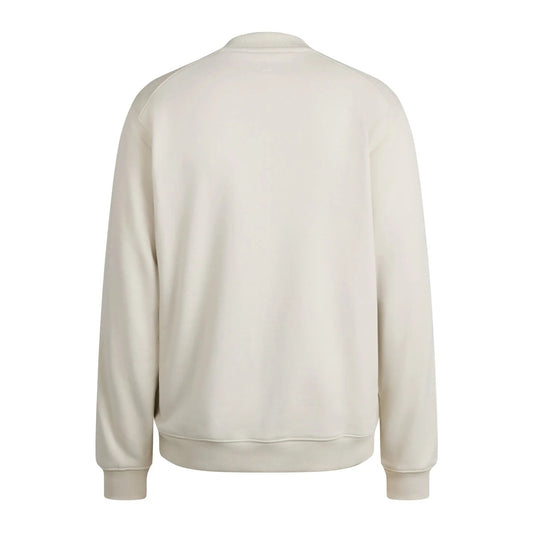 RAPHA HEAVYWEIGHT COTTON SWEATSHIRT - CHALK/WHITE