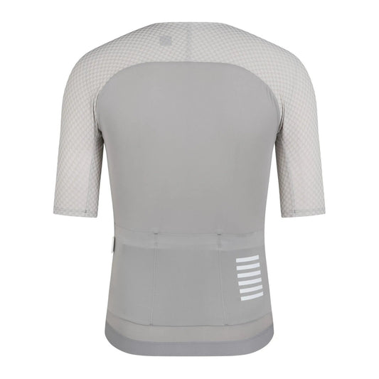 RAPHA PRO TEAM AERO JERSEY IV - SMOKY SILVER/WHITE