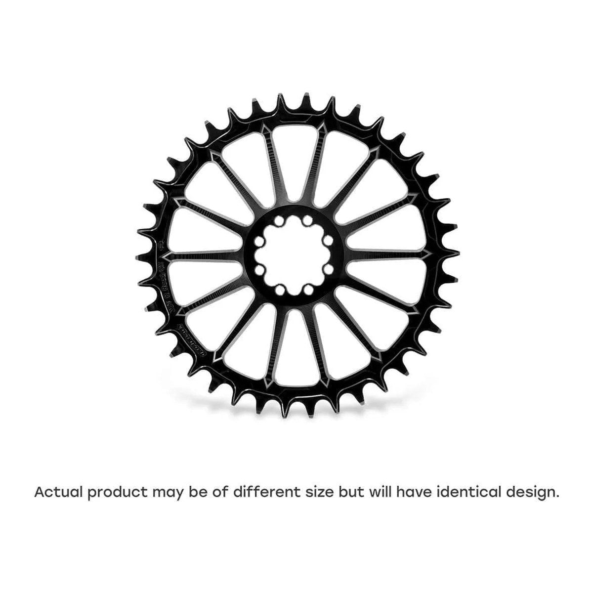 GARBARUK ROUND CHAINRING DIRECT MOUNT AXS ROAD/GRAVEL - BLACK