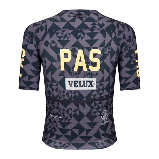 PAS NORMAL STUDIOS Mechanism Pro Men`s Jersey - AOP Origami Grey