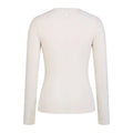 RAPHA MERINO LONG SLEEVE BASE LAYER - CREAM/WHITE